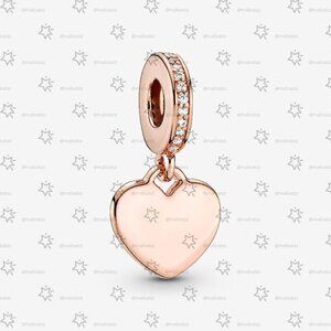 Pandora Engravable Heart Tag Dangle Charm